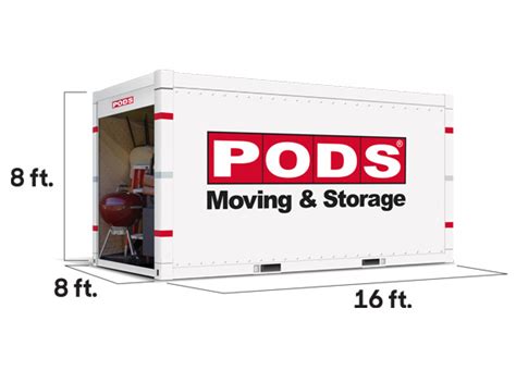 steel box big size|pods 16 foot container size.